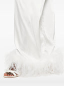 Oseree Bridal Satin Pants Plumage