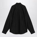 Czarna bawełniana koszula Balenciaga z logo