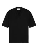 Maglione con scollo a V a maniche corte di Ami Paris