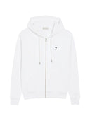 Ami Paris Hoodie With Contrasted Ami De Coeur