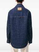 Ami Paris Embossed Ami De Coeur Worker Overshirt