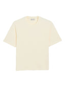 Ami Paris Tshirt With Tonal Embossed Ami De Coeur