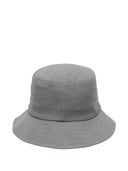 Ami Paris Black Ami De Coeur Embroidery Bucket Hat