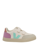 Veja Kids Small V 12 Leath Whi Multi Orchid