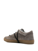 Zamszowy fason Santha Love w kolorze taupe