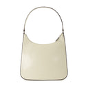 Alec axelväska staud läder beige