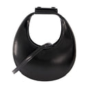 Good Night Moon Purse Staud Leather Black