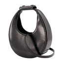 Good Night Moon Purse Staud Leather Black