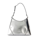 Linda Spalla Bullo Staud in pelle in pelle d'argento