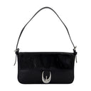 Harlow Shoulder Bag Staud Leather Black