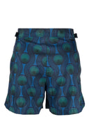Ozwald Boateng Printed Swim Shorts