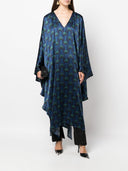 Ozwald Boateng Printed Silk Kaftan