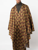 Ozwald Boateng Printed Silk Kaftan