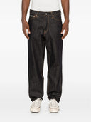 Jeans Evisu Ht 7 Tasche Con Cimosa Logo W Seagull Emb