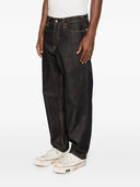 Jeans Evisu Ht 7 Tasche Con Cimosa Logo W Seagull Emb