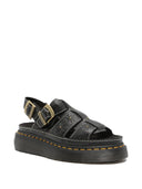 Dr. Martens Wrenlie Open Fl Black Milled Nappa