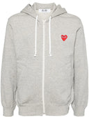 Bluza Comme Des Garçons Play U z czerwonym emblematem