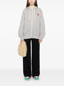 Bluza Comme Des Garçons Play U z czerwonym emblematem