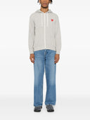 Bluza Comme Des Garçons Play U z czerwonym emblematem