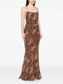 The Andamane Ninfea Maxi Slip Dress