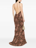 The Andamane Ninfea Maxi Slip Dress