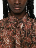 The Andamane Rania Smocked Shirt Mini Dress