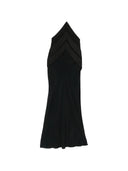 Das Andamane Reina Neckholder-Midikleid mit Fransen