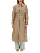 Lanvin Belted Płaszcz