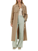 Lanvin Belted Płaszcz