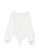 The Andamane Clara Bodysuit Open Back Bodysuit