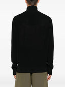 Song For The Mute `Flower`` Zip Up Funnel Cardigan