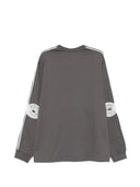 Song For The Mute `Applique`` Oversized Crew Neck Pullover