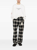 Song For The Mute Scribble`` Oversized Crew Neck Pullover