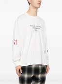 Song For The Mute Scribble`` Oversized Crew Neck Pullover
