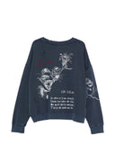 Song For The Mute `Yawning Kid`` Relaxed Pullover