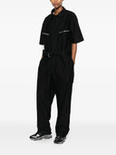 Song For The Mute Sftm X Birkenstock `The Rebel`` Zipped S/S Jumpsuit