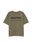 Song For The Mute Sftm X Birkenstock `The Gardener`` Crochet Flower T Shirt