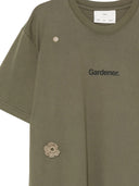 Song For The Mute Sftm X Birkenstock `The Gardener`` Crochet Flower T Shirt