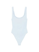 Hunza G Square Neck Swim Metallic Crinkle