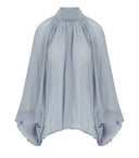 K.K. Hellblaue Bluse