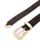 Khaite Benny Belt Gold Buckle (30 Mm)