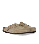 Birkenstock Boston Suede Taupe Unisex Clog