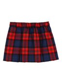 Fendi Jr Gonna Red Tartan