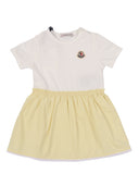 Moncler Baby White Dress