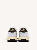 Autry Reelwind Low Sneakers In Nylon And Black And White Leather