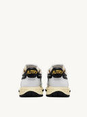 Autry Reelwind Low Sneakers In Nylon And White Black Leather
