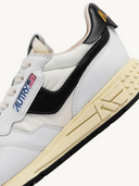 Autry Reelwind Low Sneakers In Nylon And White Black Leather