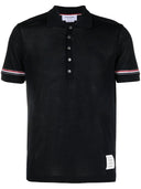 Thom Browne Polo With Rwb Band
