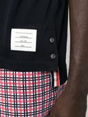 Thom Browne Polo With Rwb Band