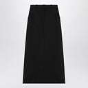 The Row Black Wool Roux Skirt